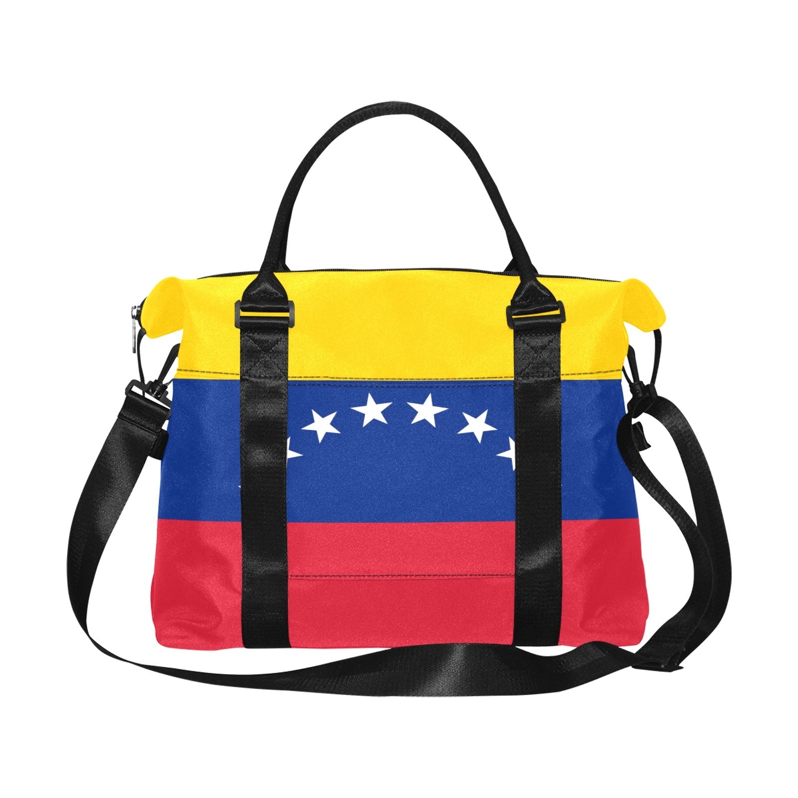 Venezuela Flag Large Capacity Duffle Bag - Conscious Apparel Store