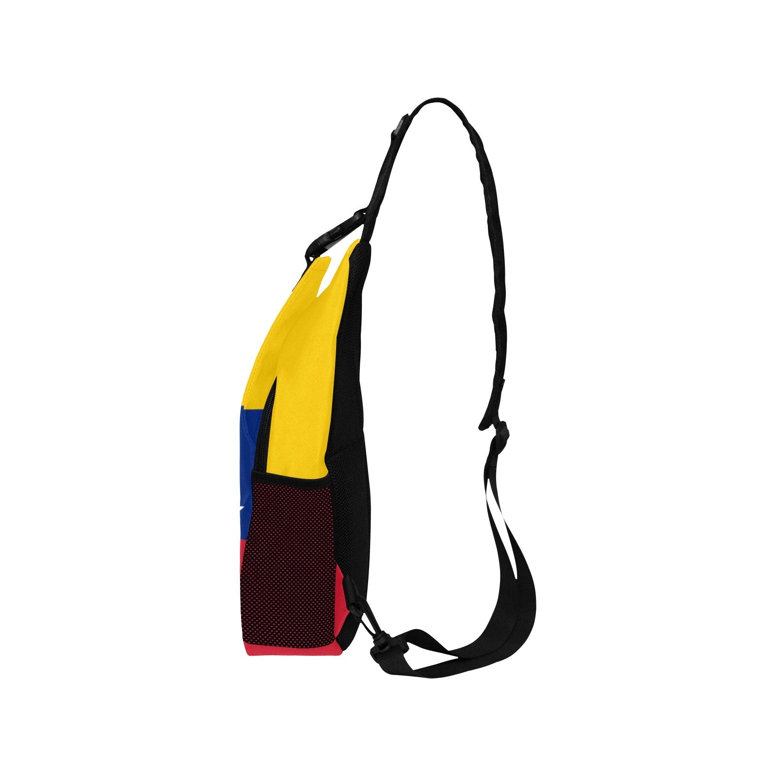Venezuela Flag Men's Casual Chest Bag - Conscious Apparel Store
