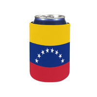 Venezuela Flag Neoprene Can Cooler 4" x 2.7" dia. - Conscious Apparel Store