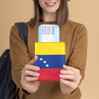 Venezuela Flag Passport Holder - Conscious Apparel Store
