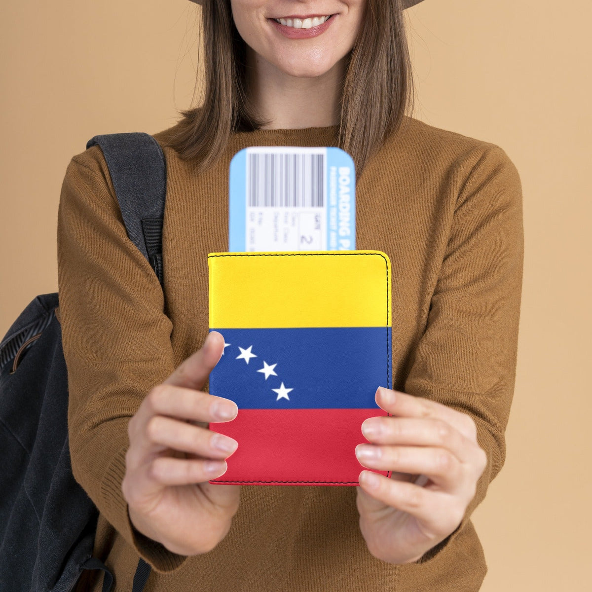 Venezuela Flag Passport Holder - Conscious Apparel Store