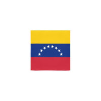 Venezuela Flag Square Towel 13“x13” - Conscious Apparel Store
