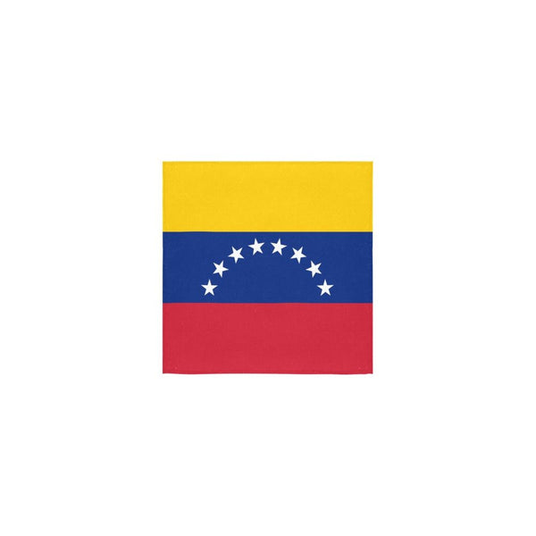 Venezuela Flag Square Towel 13“x13” - Conscious Apparel Store
