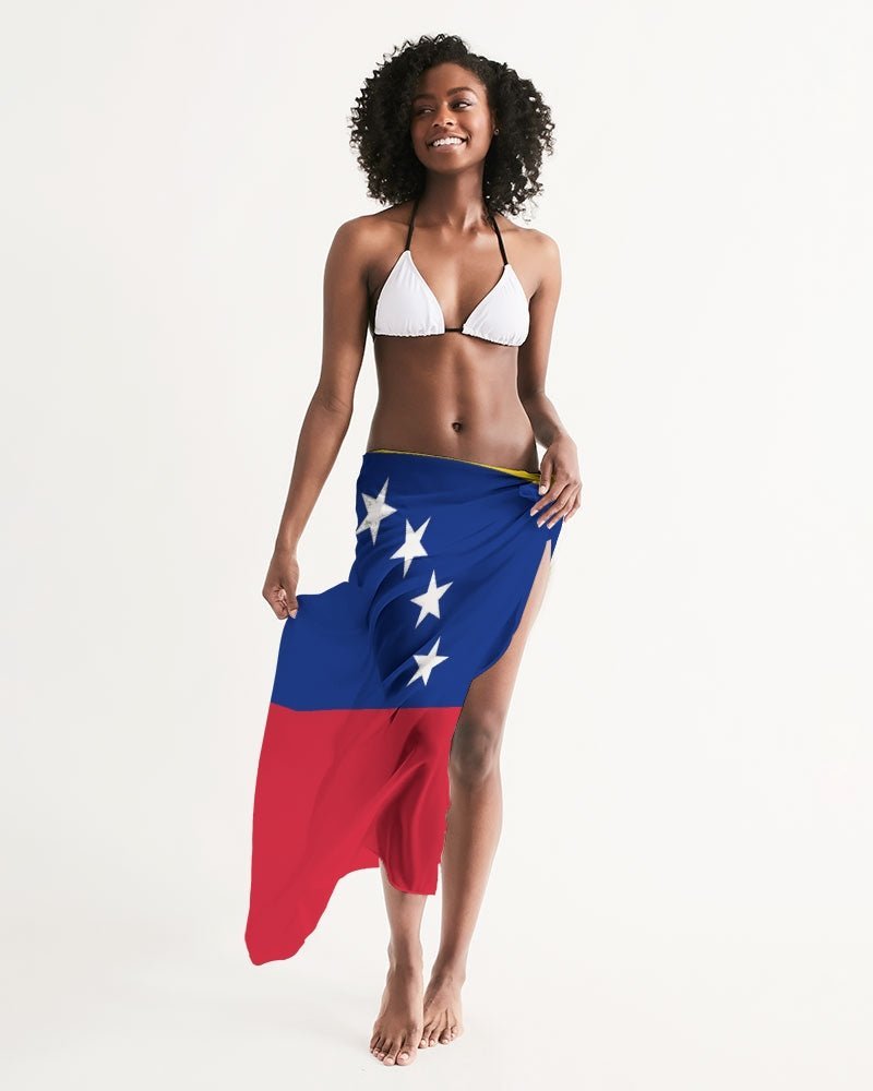 Venezuela Flag Swim Cover Up - Conscious Apparel Store