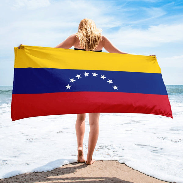 Venezuela Flag Towel - Conscious Apparel Store