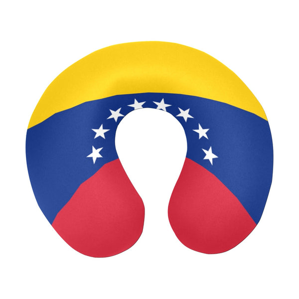 Venezuela Flag U-Shape Travel Pillow - Conscious Apparel Store