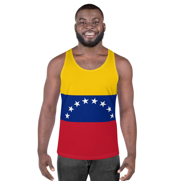 Venezuela Flag Unisex Tank Top - Conscious Apparel Store