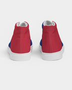 Venezuela Flag Women's Hightop Canvas Shoe - Conscious Apparel Store