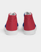 Venezuela Flag Women's Hightop Canvas Shoe - Conscious Apparel Store