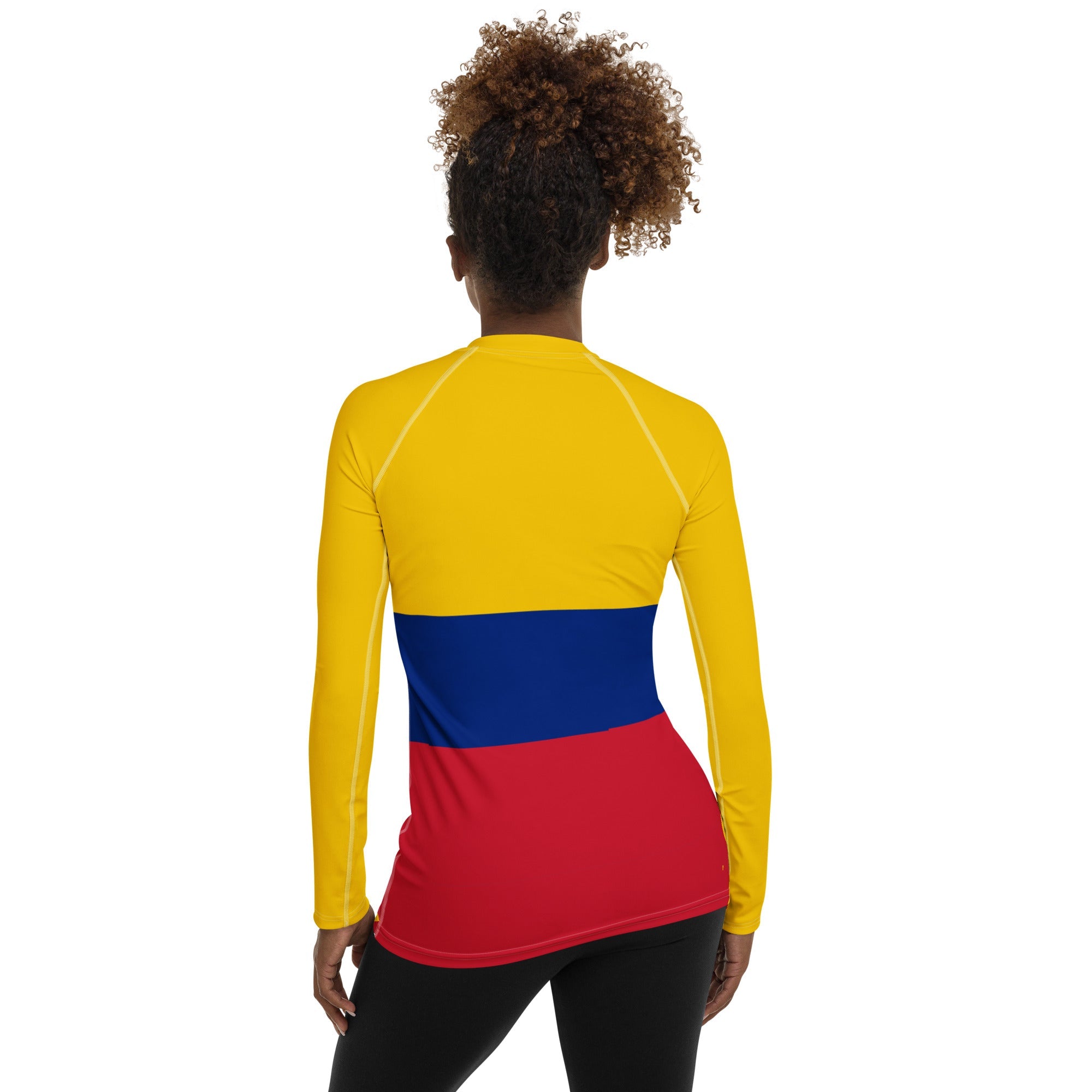 Venezuela Flag Women's Rash Guard - Conscious Apparel Store