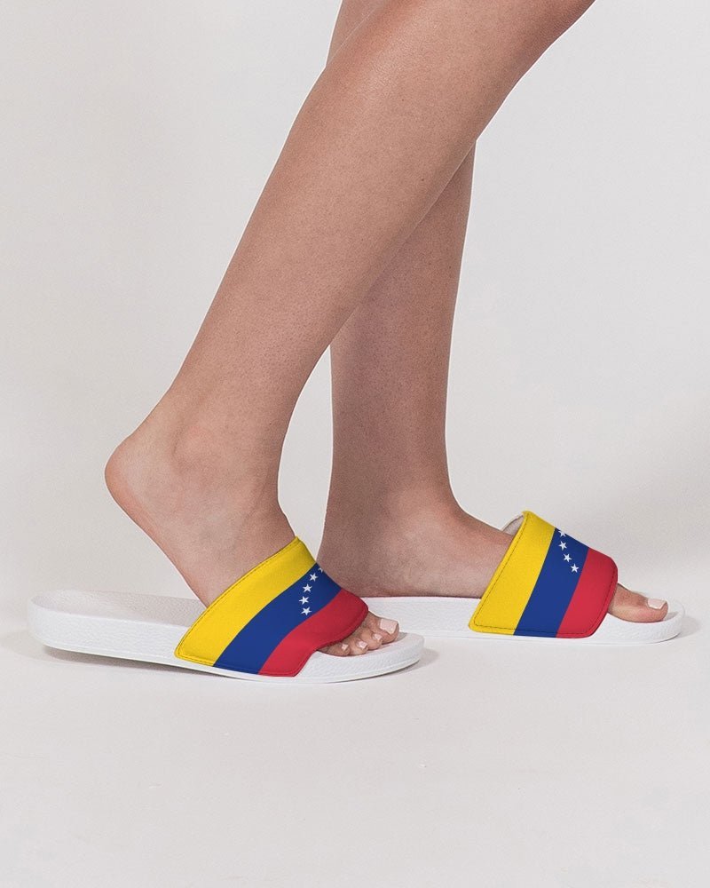Venezuela Flag Women's Slide Sandal - Conscious Apparel Store