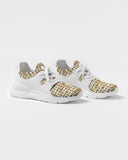 White Hieroglyphics Women's Two-Tone Sneaker - Conscious Apparel Store