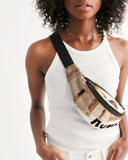 White Nubia Crossbody Sling Bag - Conscious Apparel Store