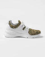 Women's Egyptian Hieroglyphics (Olive) Two-Tone Sneaker - Conscious Apparel Store