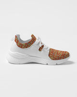 Women's Egyptian Hieroglyphics (Red-Rust)Two-Tone Sneaker - Conscious Apparel Store