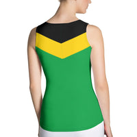Women's Jamaica Flag Women's Tank Top - Conscious Apparel Store